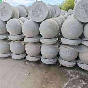 西藏圆球石球挡车球