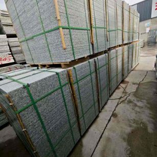 西藏芝麻白地铺版 石材地铺石