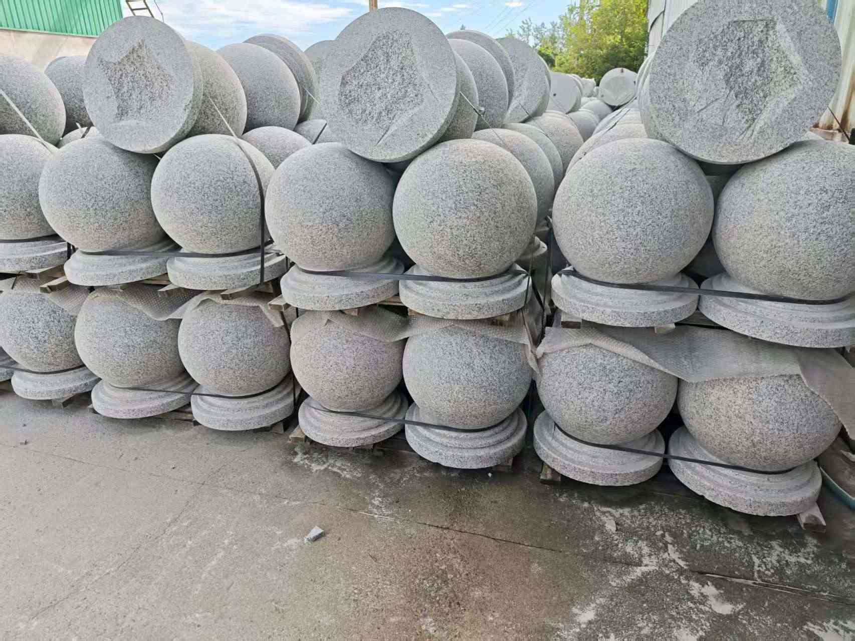 西藏圆球石球挡车球